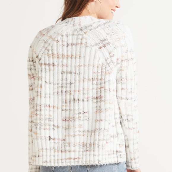 Anthropologie RD Style Conscious Adeline Marl Cardigan Recycled Sustainable M - Picture 4 of 8